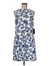 Tommy Hilfiger Print Blue Casual Dress Size 8 (petite) - photo 1