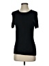 Etcetera Black Short Sleeve Top Size S - photo 1
