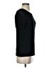 Etcetera Black Short Sleeve Top Size S - photo 4