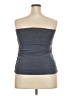 Synergy Solid Gray Tube Top Size 3X - photo 2