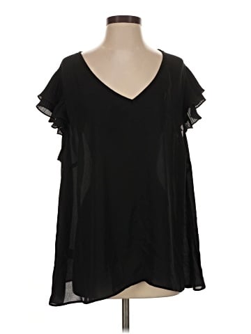 Les Serein Short Sleeve Blouse (view 1)