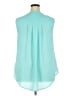 Torrid 100% Polyester Teal Sleeveless Blouse Size 2X Plus (2) - photo 2
