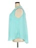 Torrid 100% Polyester Teal Sleeveless Blouse Size 2X Plus (2) - photo 5