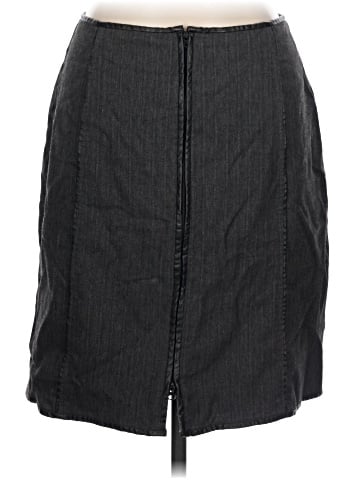 British Khaki Formal Skirt (view 2)