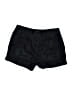 J.Crew 100% Linen Plaid Black Shorts Size 6 - photo 1
