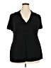 Venezia Black Short Sleeve Blouse Size 18 - 20 Plus - photo 1