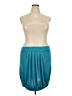 Doublju Solid Teal Tube Top Size 2X - photo 1