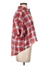 Freebird 100% Cotton Plaid Red Short Sleeve Button-Down Shirt Size S - photo 4