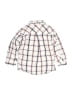 Tommy Hilfiger 100% Cotton Plaid Ivory Long Sleeve Button-Down Shirt 12-18 MO / 18 MO - photo 2