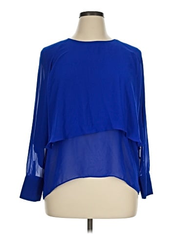 Belle + Sky Long Sleeve Blouse (view 1)