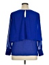 Belle + Sky Blue Long Sleeve Blouse Size XL - photo 2