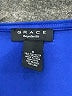 Grace Blue Short Sleeve Blouse Size S - photo 8