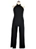 Julia Jordan Solid Black Jumpsuit Size 14 - photo 1