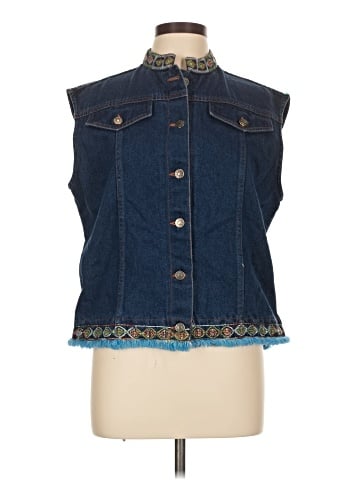 Assorted Brands Denim Vest (view 1)