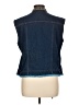 Assorted Brands 100% Cotton Blue Denim Vest Size L - photo 2