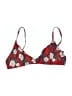 J.Crew Print Red Swimsuit Top Size M - photo 1