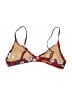 J.Crew Print Red Swimsuit Top Size M - photo 2