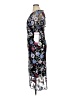 JS Collections 100% Polyester Floral Black Cocktail Dress Size 14 - photo 5