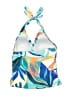 La Blanca Tropical Blue Swimsuit Top Size 6 - photo 2