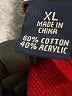 Chaps Red Pullover Sweater Size XL - photo 8
