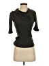 Deletta Gray 3/4 Sleeve Top Size XS - photo 1