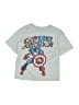Marvel Silver Gray Short Sleeve T-Shirt Size XS (kids) - photo 1