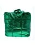 Zara 100% Polyester Metallic Green Tote One size - photo 1
