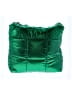 Zara 100% Polyester Metallic Green Tote One size - photo 3