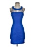 ASOS Color Block Blue Cocktail Dress Size 4 - photo 1