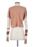 Free People Color Block Tan Pullover Sweater Size S - photo 2