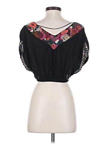 Free People Short Sleeve Blouse (view 2)