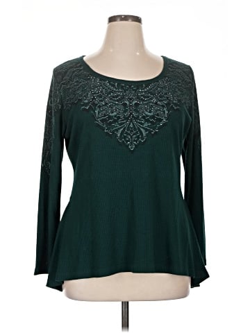 One World Long Sleeve Blouse (view 1)