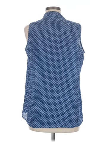 Rose + Olive Sleeveless Blouse (view 2)