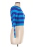 Zara Stripes Blue Pullover Sweater Size L - photo 4