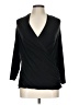 Chaus Black 3/4 Sleeve Top Size L - photo 1