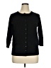 Grace Elements Black Cardigan Size 1X - photo 1