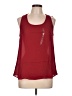 Freebird 100% Polyester Red Sleeveless Blouse Size L - photo 1
