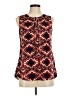 Kenar 100% Polyester Red Sleeveless Blouse Size M - photo 1