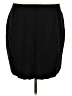 Eileen Fisher Solid Black Casual Skirt Size 2X - photo 1