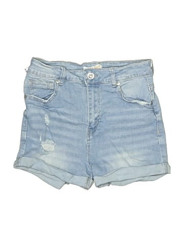 Wax Jean Denim Shorts (view 1)