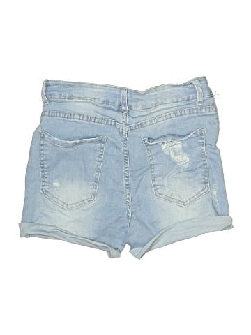Wax Jean Denim Shorts (view 2)