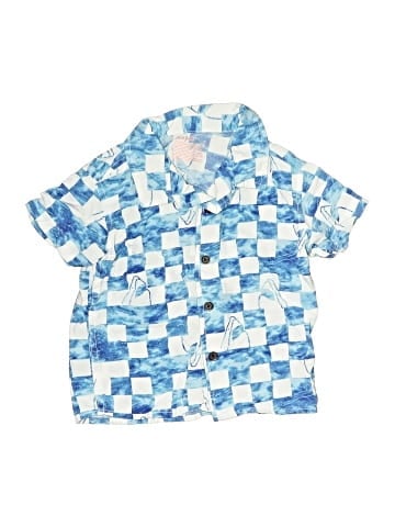 Cat & Jack Short Sleeve Button-Down Shirt (view 1)