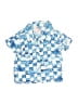 Cat & Jack 100% Rayon Blue Short Sleeve Button-Down Shirt Size 3T - photo 1