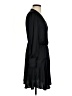Socialite 100% Polyester Solid Black Casual Dress Size XS - photo 4