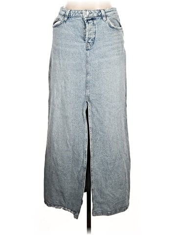 Zara Denim Skirt (view 1)