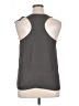 Gap Outlet 100% Polyester Gray Sleeveless Blouse Size L - photo 2