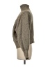 H&M Tweed Tan Turtleneck Sweater Size M - photo 5