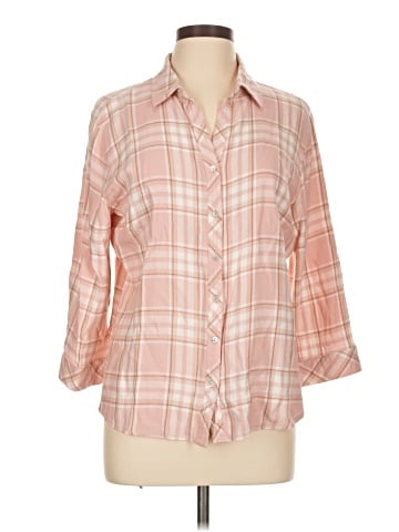 Holding Horses 3/4 Sleeve Button-Down Shirt (view 1)