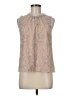 WAYF Tan Sleeveless Blouse Size M - photo 1