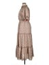 Max Studio Paisley Brown Casual Dress Size XL - photo 5